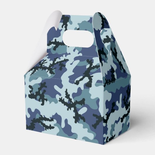 Navy camouflage bedankdoosjes (Voorkant Zijde)