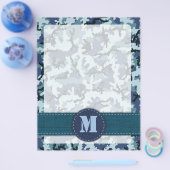 Navy camouflage flyer (Enkel)