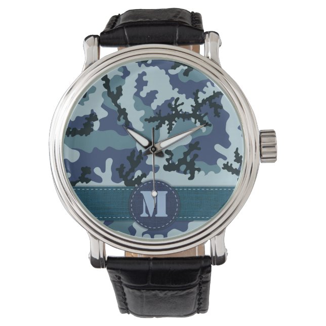 Navy camouflage horloge (Voorkant)