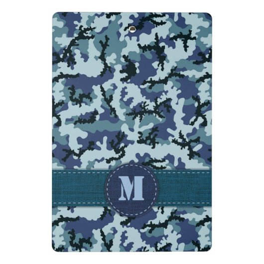 Navy camouflage mini klembord (Achterkant)