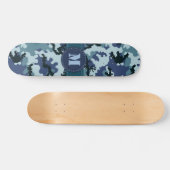 Navy camouflage skateboard (Horizontaal)