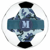 Navy camouflage voetbal (Voorkant)