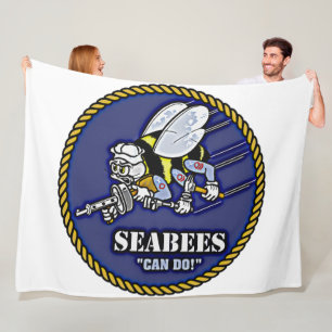 NAVY CB's Fleece Deken