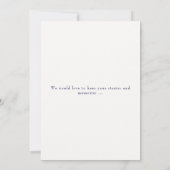 Navy Celebration of Life Invitation (Dos)