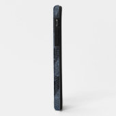 Navy Chevron Abstract Case-Mate iPhone Case (Achterkant/links)