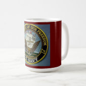 "NAVY COFFEE MOK" KOFFIEMOK (Voorkant rechts)