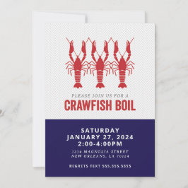 NAVY CRAWFISH BOIL KAART