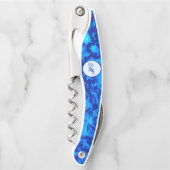 Navy Deep past vers zeewater aan Kurkentrekker (Voorkant)