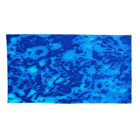 Navy Deep past vers zeewater aan Kussensloop (Achterkant-Rechts)