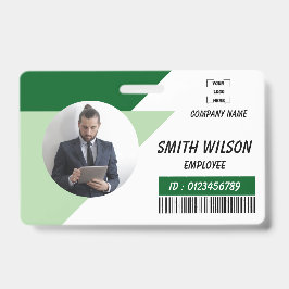 Navy | Employee Photo ID Company Security Badge