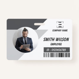 Navy | Employee Photo ID Company Security Badge