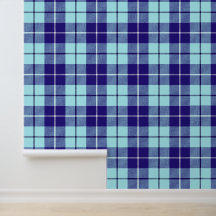 Navy en Bleke Blue Tartan Plaid