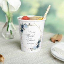Navy Flowers, Blue Flowers, Boho, Vrijgezellenfees