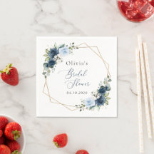 Navy Flowers, Blue Flowers, Boho, Vrijgezellenfees