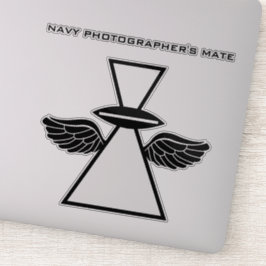 Navy Fotograaf's Mate IFGA / wings Vinyl Sticker