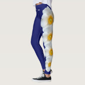 Navy Georgia State Flower Cherokee Roos Leggings (Links)