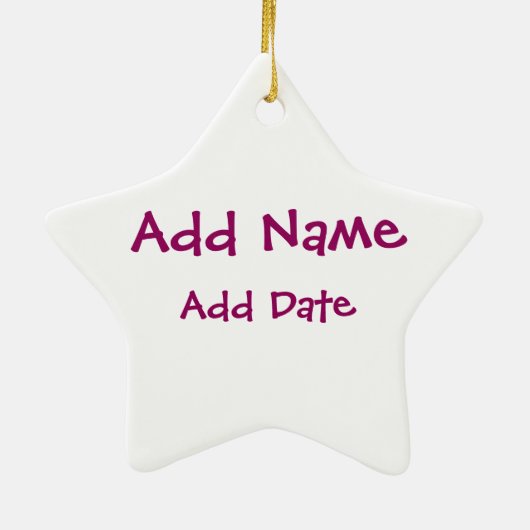 Navy Girl in Sailor Uniform Keramisch Ornament (Achterkant)