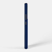 Navy & Gold | Minimummonogram modern Initiaal Samsung Galaxy Hoesje (Rechterkant)