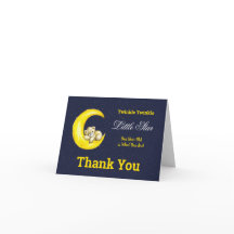 Navy Gold Twinkle Little Star 1e verjaardag