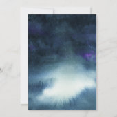 Navy Gold Vrijgezellenfeest Kaart (Achterkant)