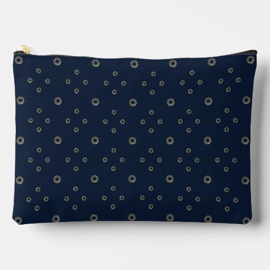 Navy | Golden Zinnia Sun Etui (Voorkant)