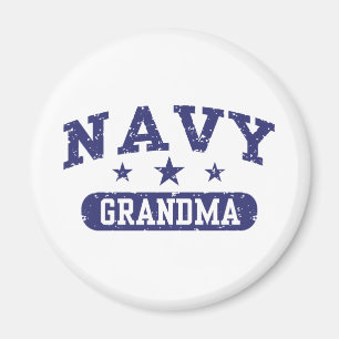 Navy Grandma Magneet