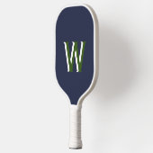 Navy Green Monogram Pickleball Paddle (Links)