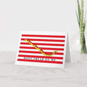 Navy Jack Flag Wenskaart Kaart