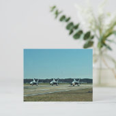 Navy Jets Briefkaart (Staand voorkant)