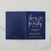 Navy Love maakt een aankondiging van familieadopti (Buiten Laag)