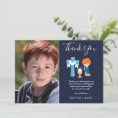 NAVY MERCI PHOTO 1ère Communion - GARÇON À CHEVEUX (Debout devant)