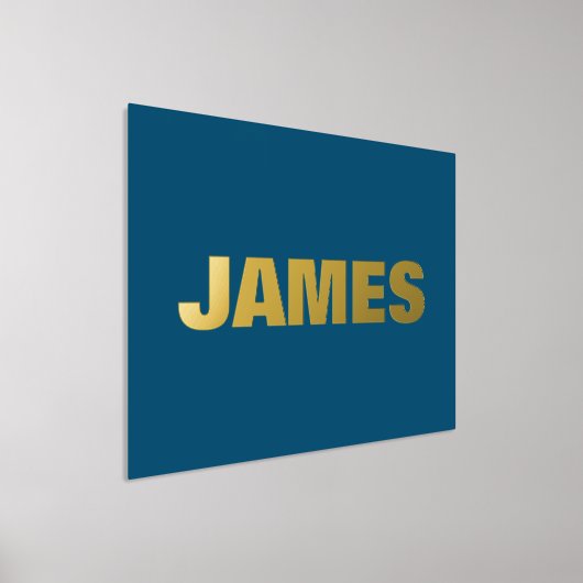 NAVY Modern Bold | EDITABEL Folie Afdrukken (Laagn)