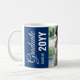 Navy Modern Classic Foto Afstudeerfeest Koffiemok