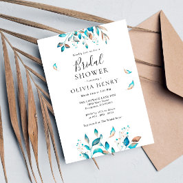 Navy Modern Rustiek Vrijgezellenfeest Kaart