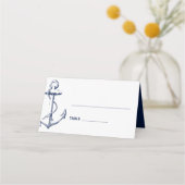 Navy Nautical Anchor (Voorkant)