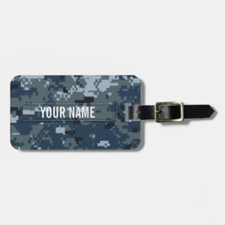 Navy NWU Camouflage  Bagagelabel