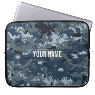 Navy NWU Camouflage  Laptop Sleeve