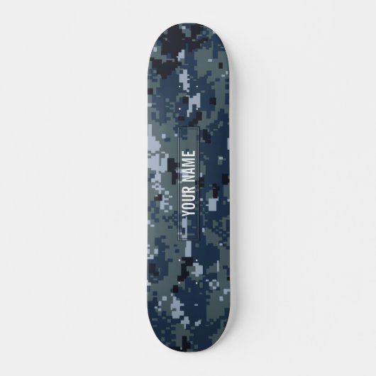 Navy NWU Camouflage Skateboard (Voorkant)