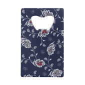 Navy Paisley : Design Motif élégant. (Dos)