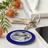 Navy Photo Sleutelhanger (Zijkant)