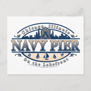 Navy Pier Chicago Briefkaart