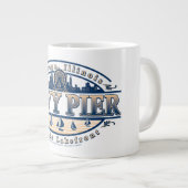 Navy Pier Chicago Extra Grote Beker (Voorkant rechts)