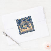Navy Pier Chicago Ronde Sticker (Envelop)
