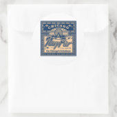 Navy Pier Chicago Ronde Sticker (Tas)