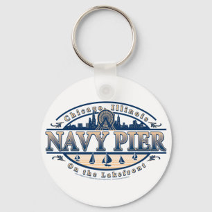 Navy Pier Chicago Sleutelhanger