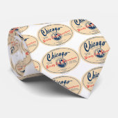 Navy Pier Chicago Stropdas (Opgerold)