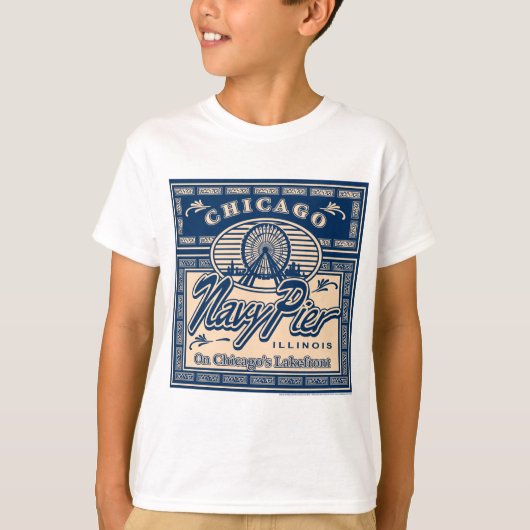 Navy Pier Chicago T-shirt (Voorkant)