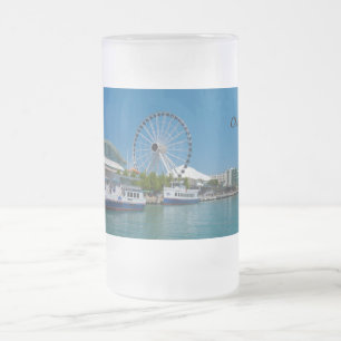 Navy Pier Frosted Mok