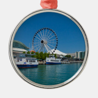 Navy Pier Metalen Ornament