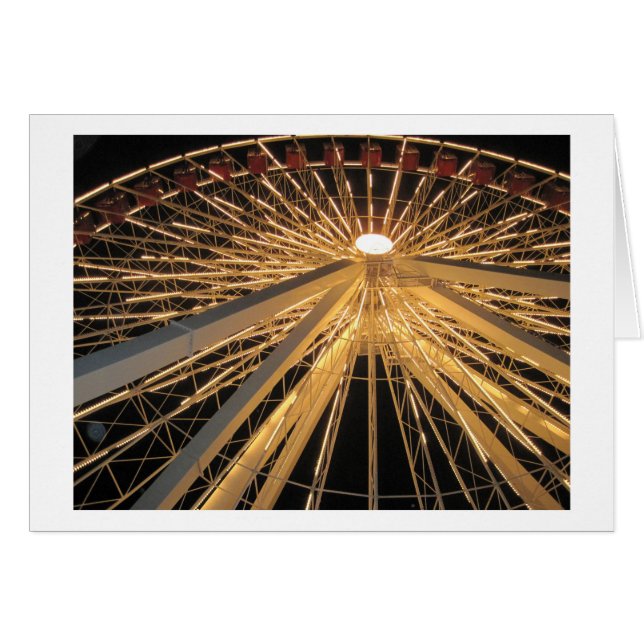 Navy Pier's Signature Ferris Wheel (Voorkant Horizontaal)